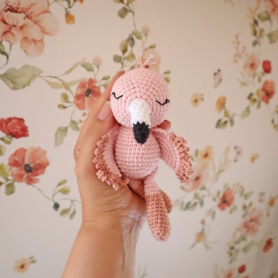 Luna, mon mini flamant rose...